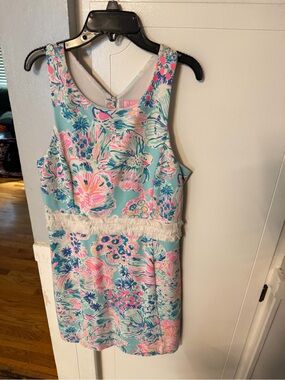 Lily Pulitzer Arden shift dress in Serene Blue Gypsea